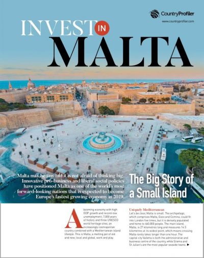 Invest in Malta, lufthansa magazin