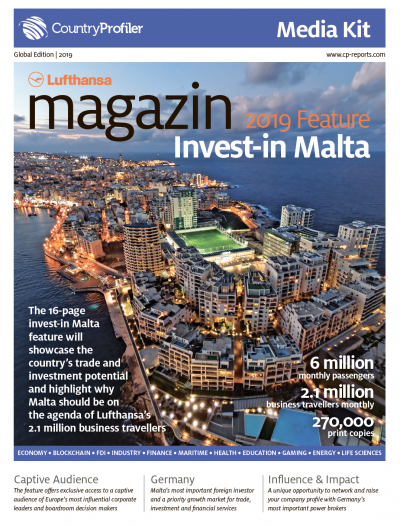 Invest in Malta, Lufthansa Magazin