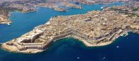 Valletta Malta aerial view